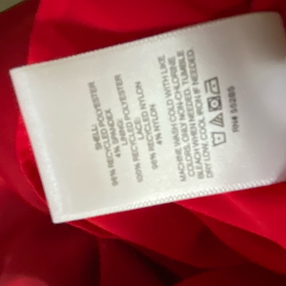 3/$12 Express Red Lace Trim Cami-NWOT - Picture 7 of 7